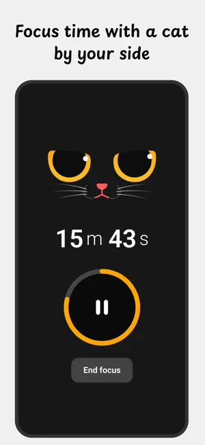 Focusnyang : Pomodoro Timer screenshot 1