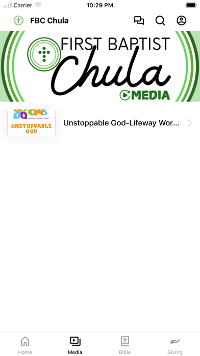 Screenshot 2 of First Baptist Church Chula App