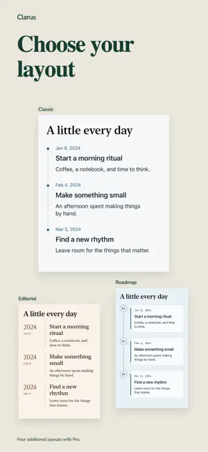 Timeline Maker - Clarus screenshot 4