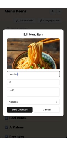 Menuthere screenshot