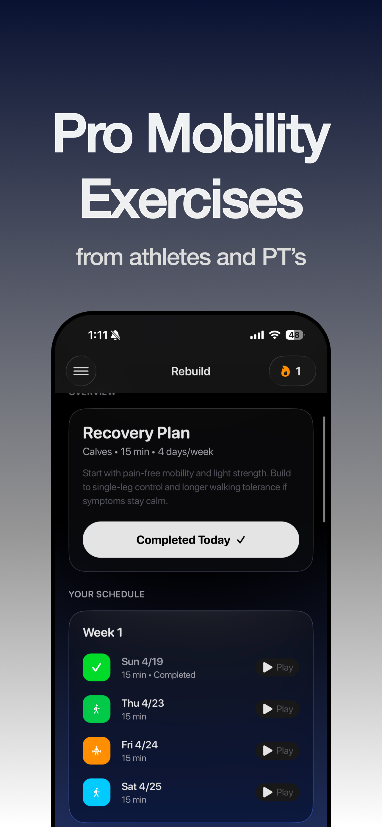 Rebuild - Prehab and Mobility