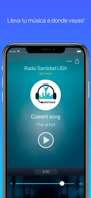 Radio Santidad USA screenshot 2
