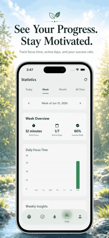 Focus Meadow: Beat Screen Time screenshot