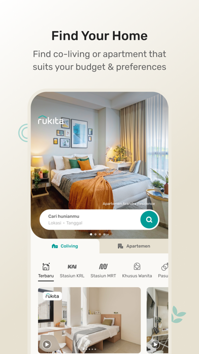 Rukita: Coliving & Apartments Screenshot