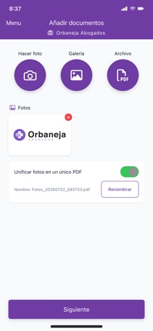 Orbaneja Abogados Screenshot 4 of 5