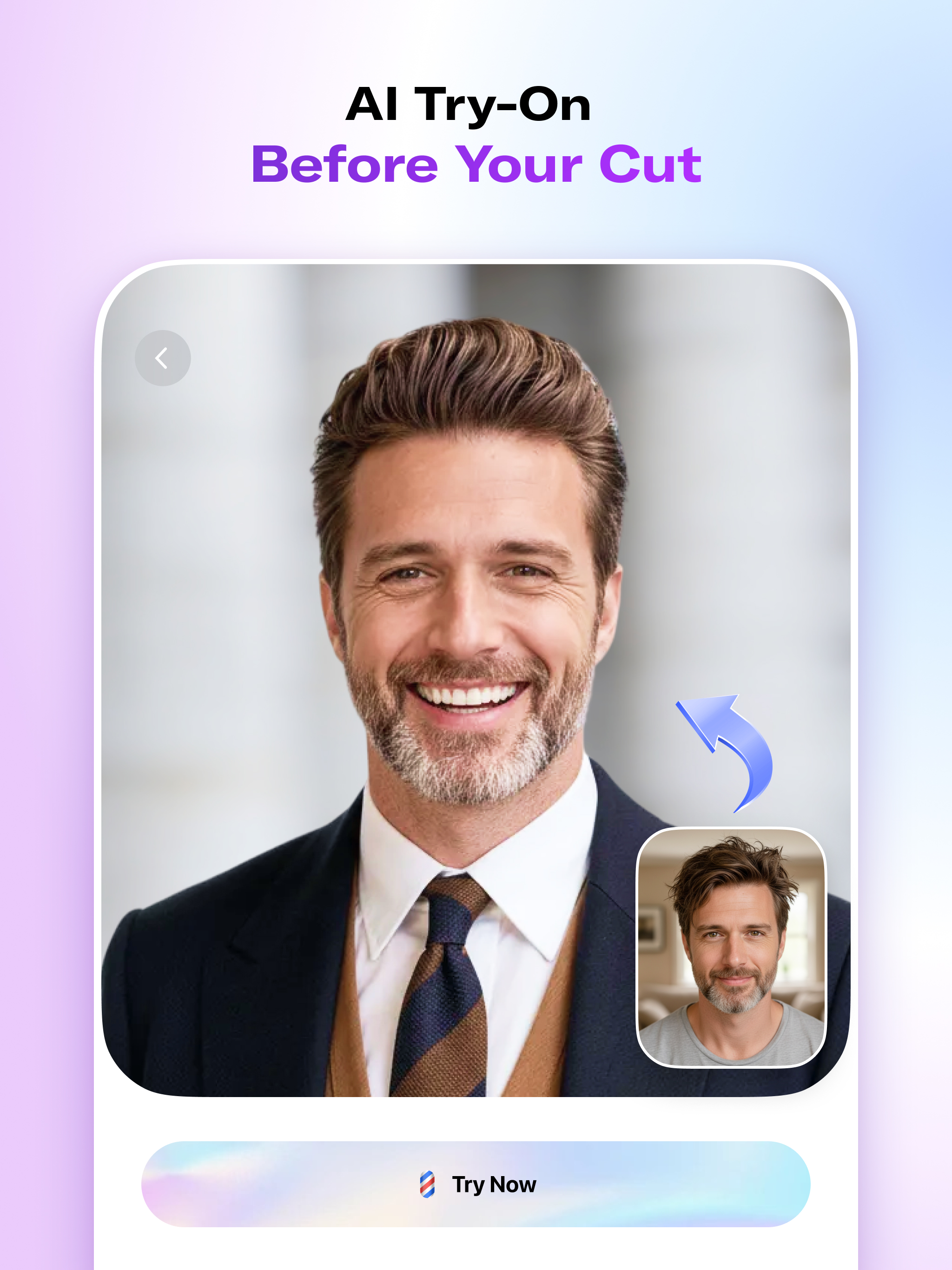 HairX AI, Hairstyle Try On Cut