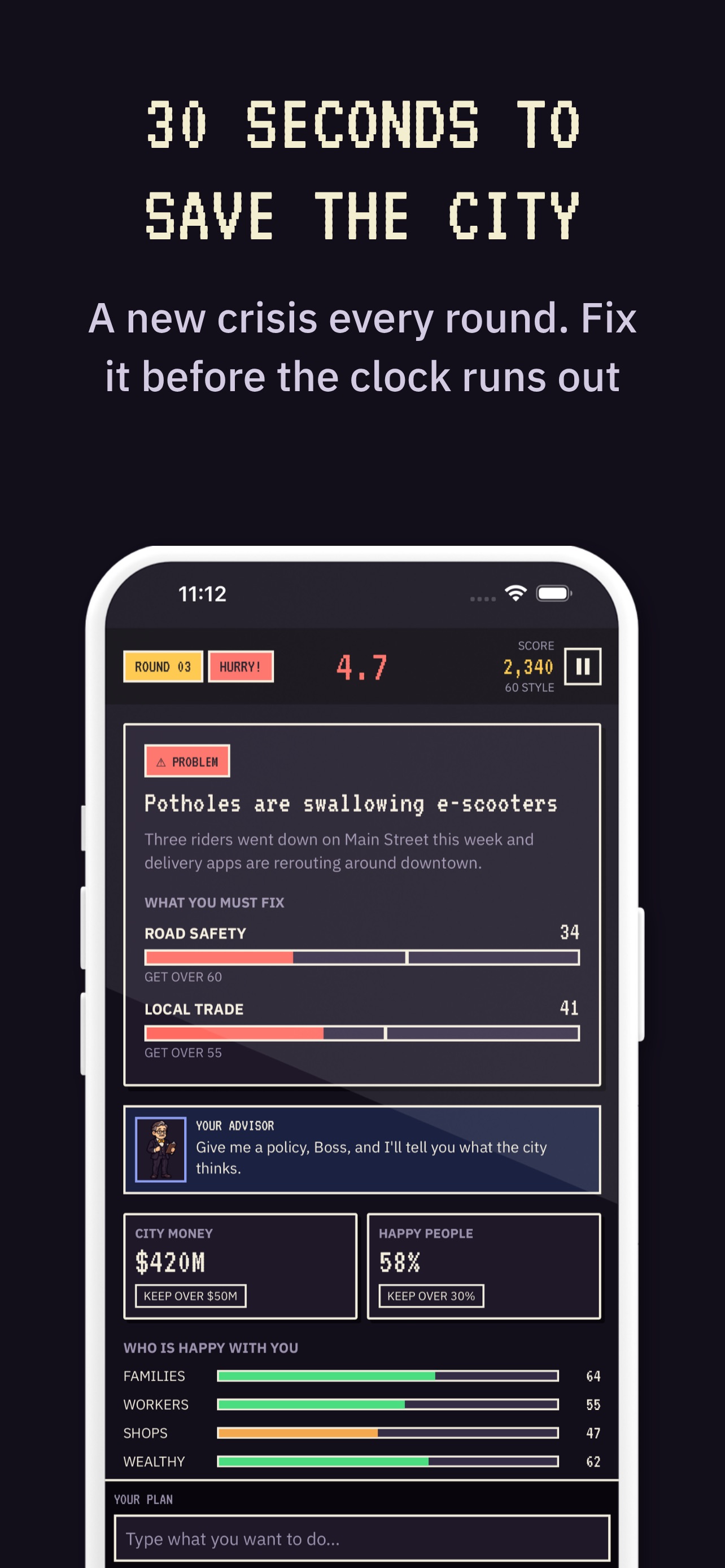 Screenshot 1 of Mayor Arcade