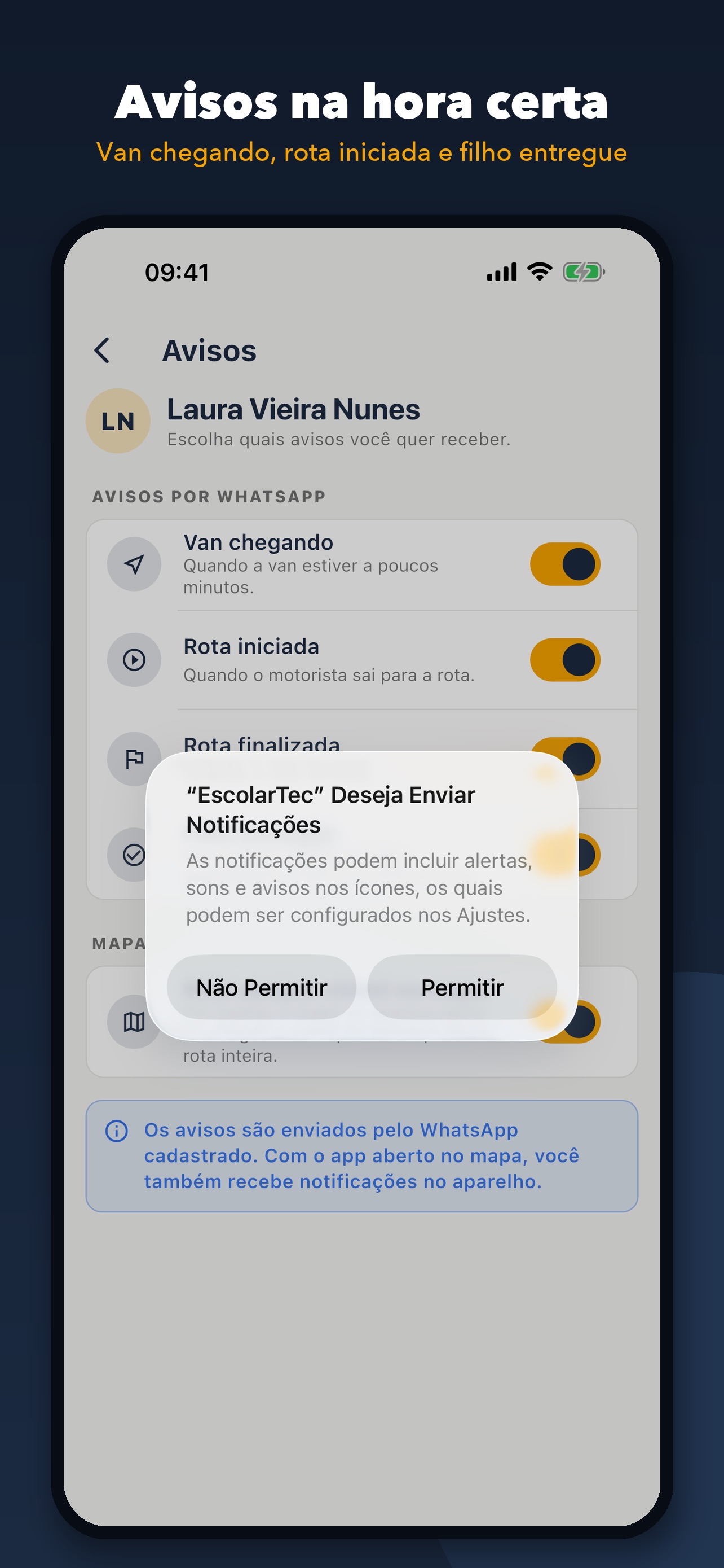 Screenshot 2 of EscolarTec Família