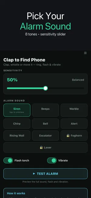Clap to Find Phone & Whistle screenshot 4