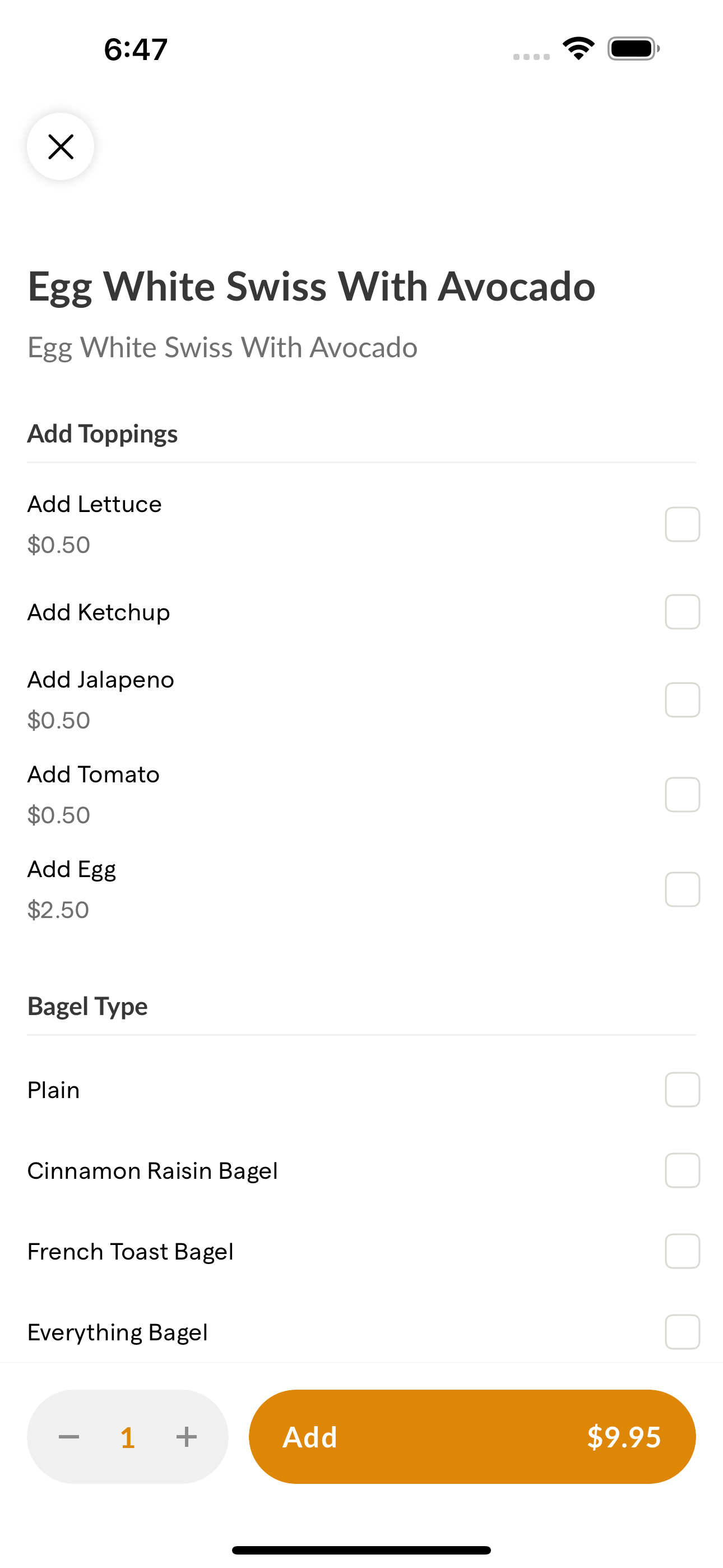Big City Bagels And Subs screenshot 4