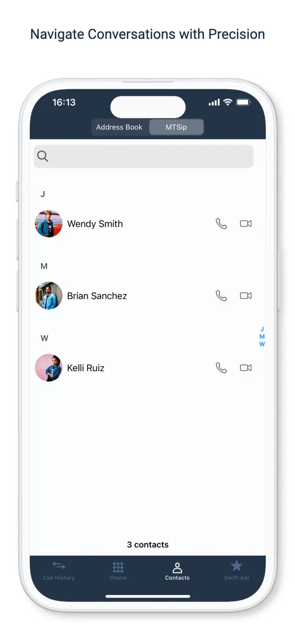 Screenshot #3 pour MTSip