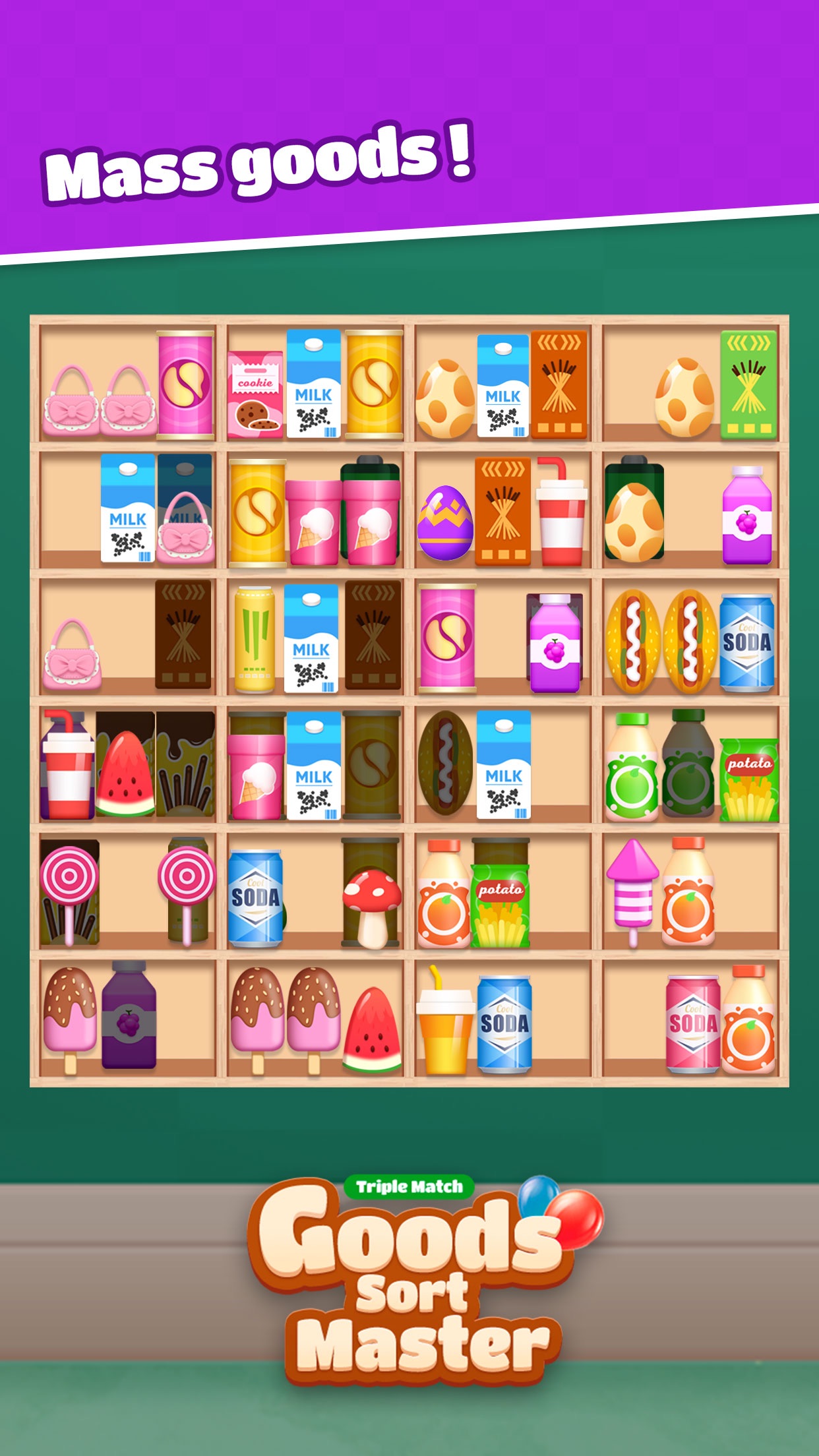 Goods Sort Master Triple Match screenshot 1