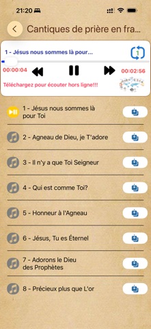 Prophète Kacou (texte + audio) screenshot