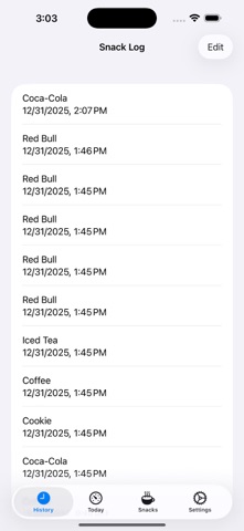 SnackFacts screenshot