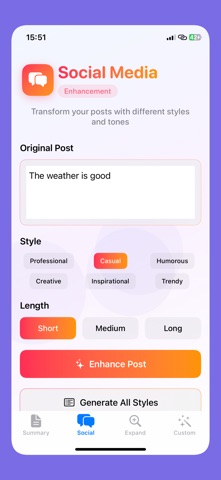 AI Assistant:Text Summary Post Screenshot 2 of 7