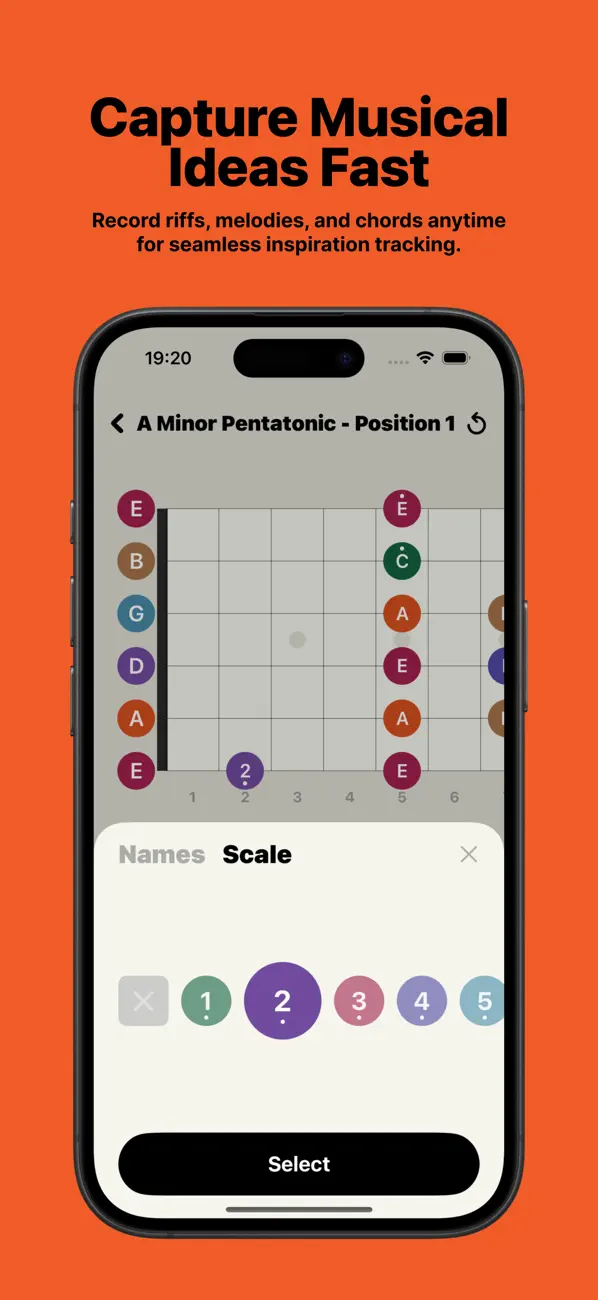 Screenshot #3 pour FretNotes