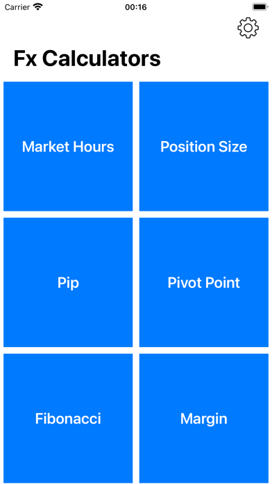 Forex Calculators for traders Screenshot