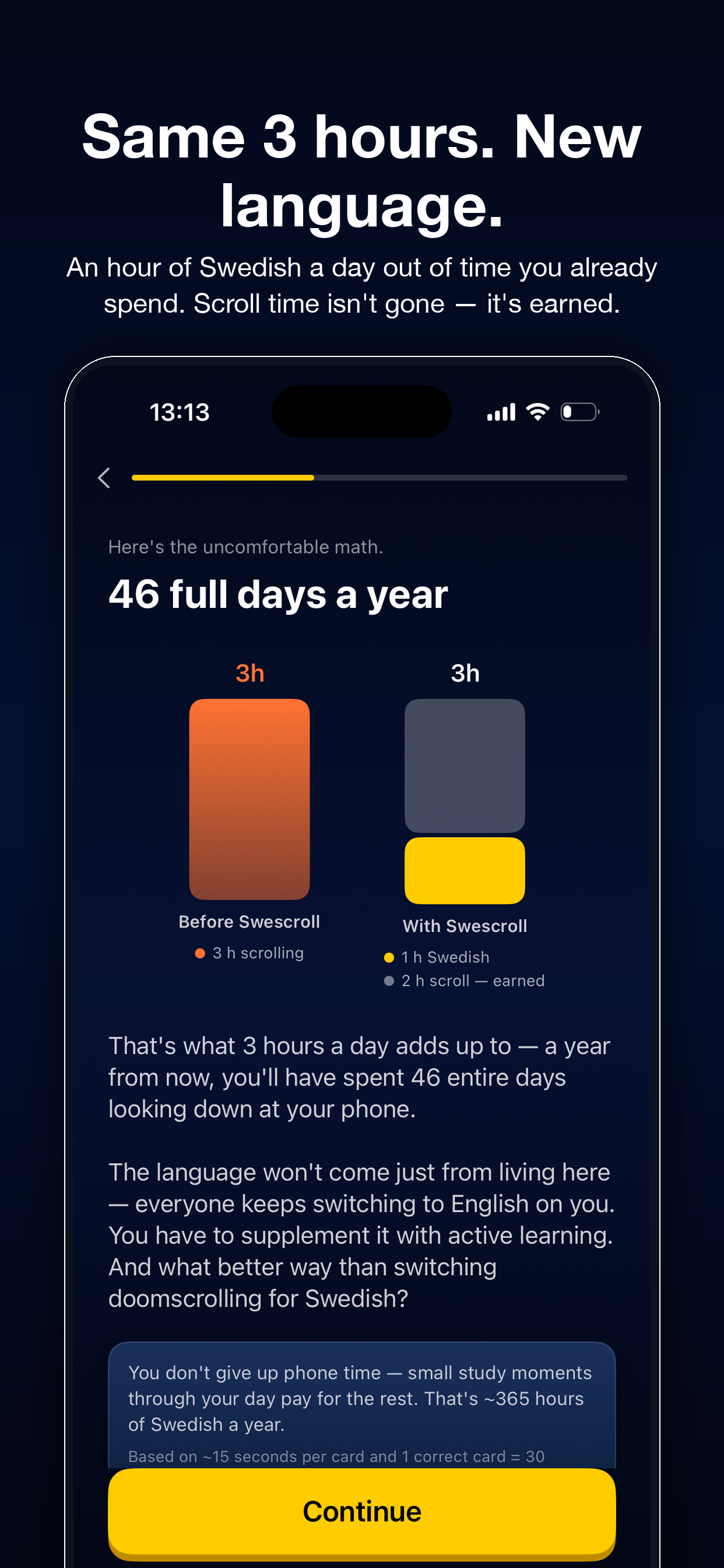 Swescroll – Learn Swedish screenshot 4