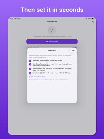MP3 Cutter: Ringtone Maker iPad screenshot