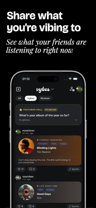 vybes screenshot 1