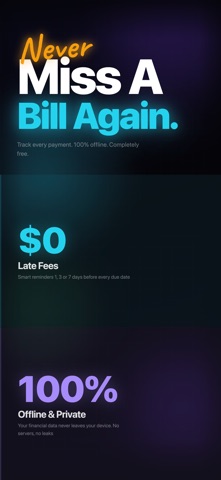 Last Payment: Bill Tracker Screenshot 1 of 5