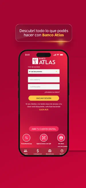 Banco Atlas screenshot 1