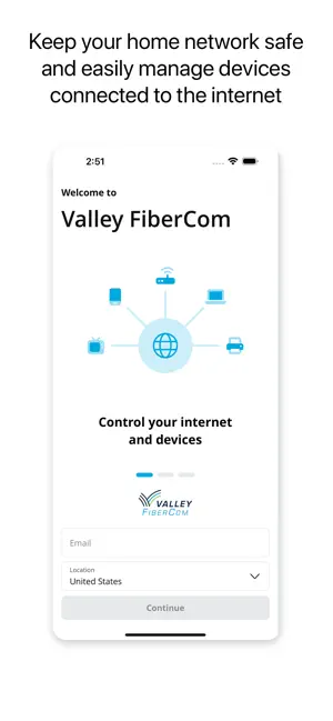 My Valley Wi-Fi App screenshot 1