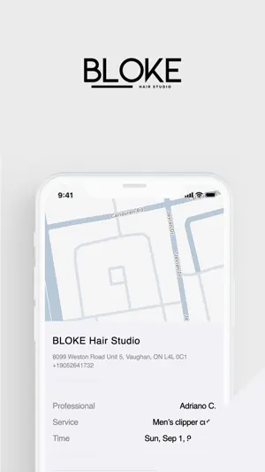 Bloke Hair Studio Inc. screenshot 1