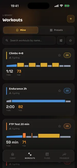 Ognik: Indoor Cycling Workouts screenshot 2