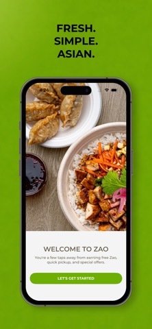 Zao Asian Cafe Screenshot 1 of 3