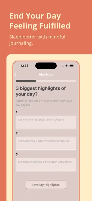 Gratitude Journal - Reflect screenshot 4