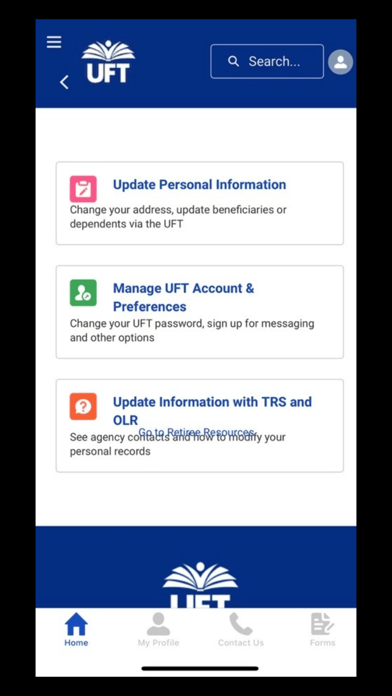 UFT Mobile (New) Screenshot