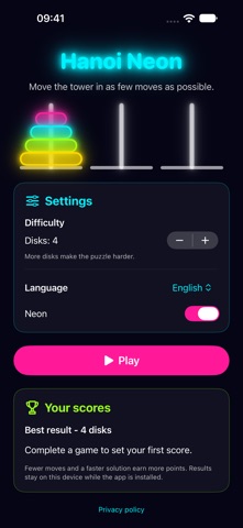 Hanoi Neon screenshot 1