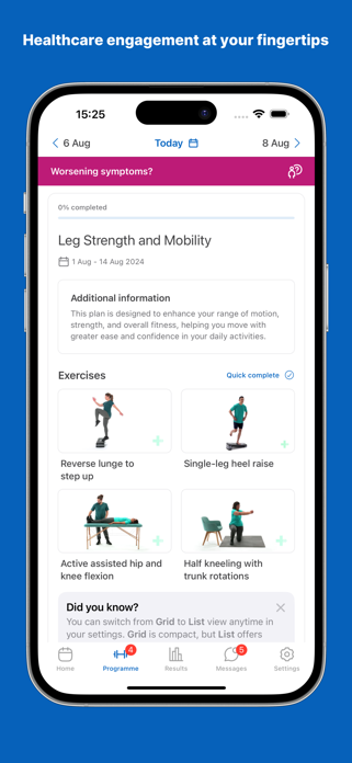 My Exercise App Screenshot 4 of 6