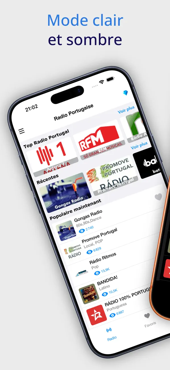Screenshot #1 pour Radio Portugaise