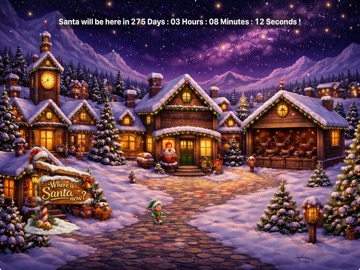 Santa Tracker Fun iPad screenshot