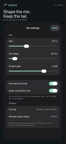 Veldverb IR Bounces screenshot 3