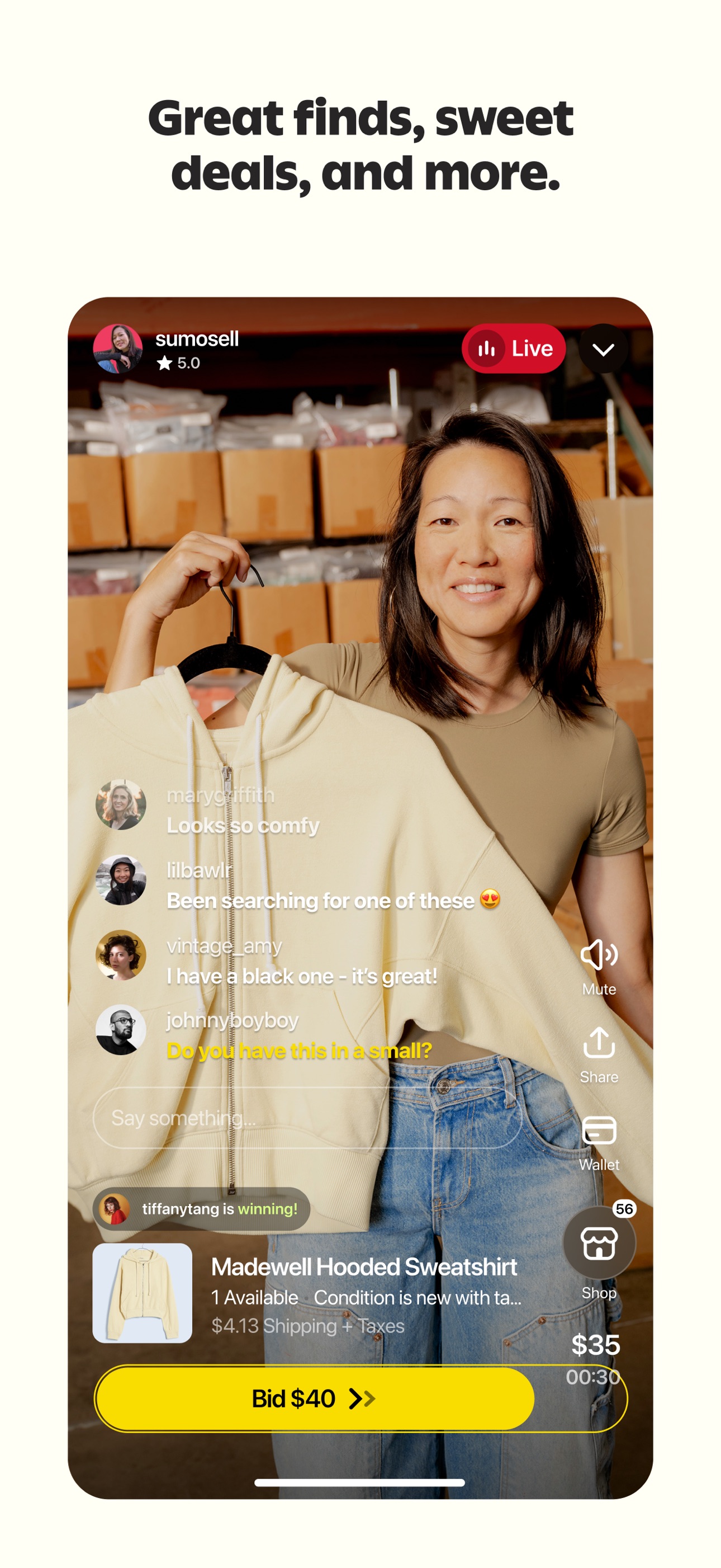 Whatnot: Shop, Sell, Connect screenshot 1