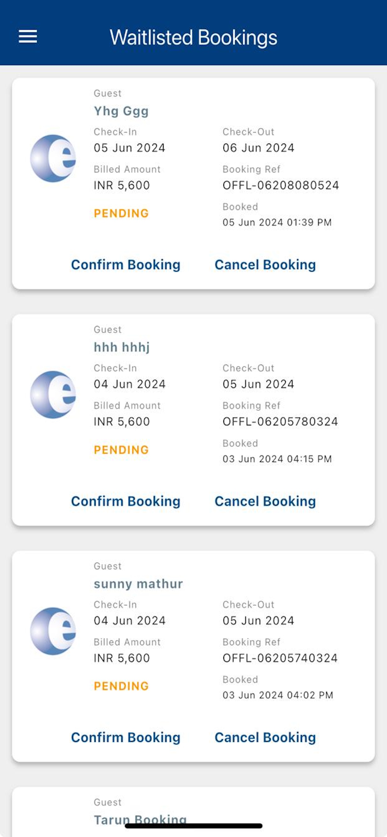 eGlobe PMS