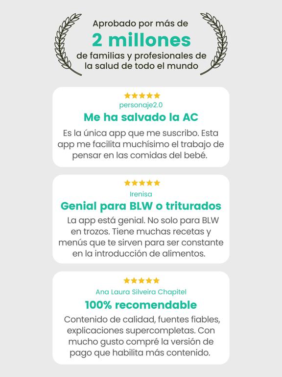 Screenshot #5 pour BLW Ideas - Recetas Bebés