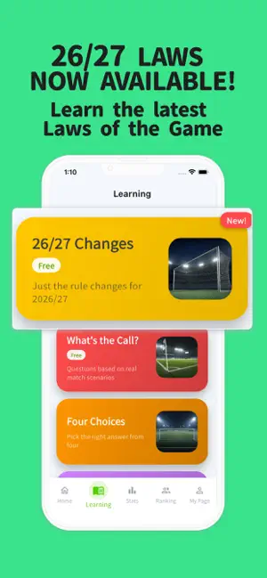 Soccer Laws Dojo screenshot 1