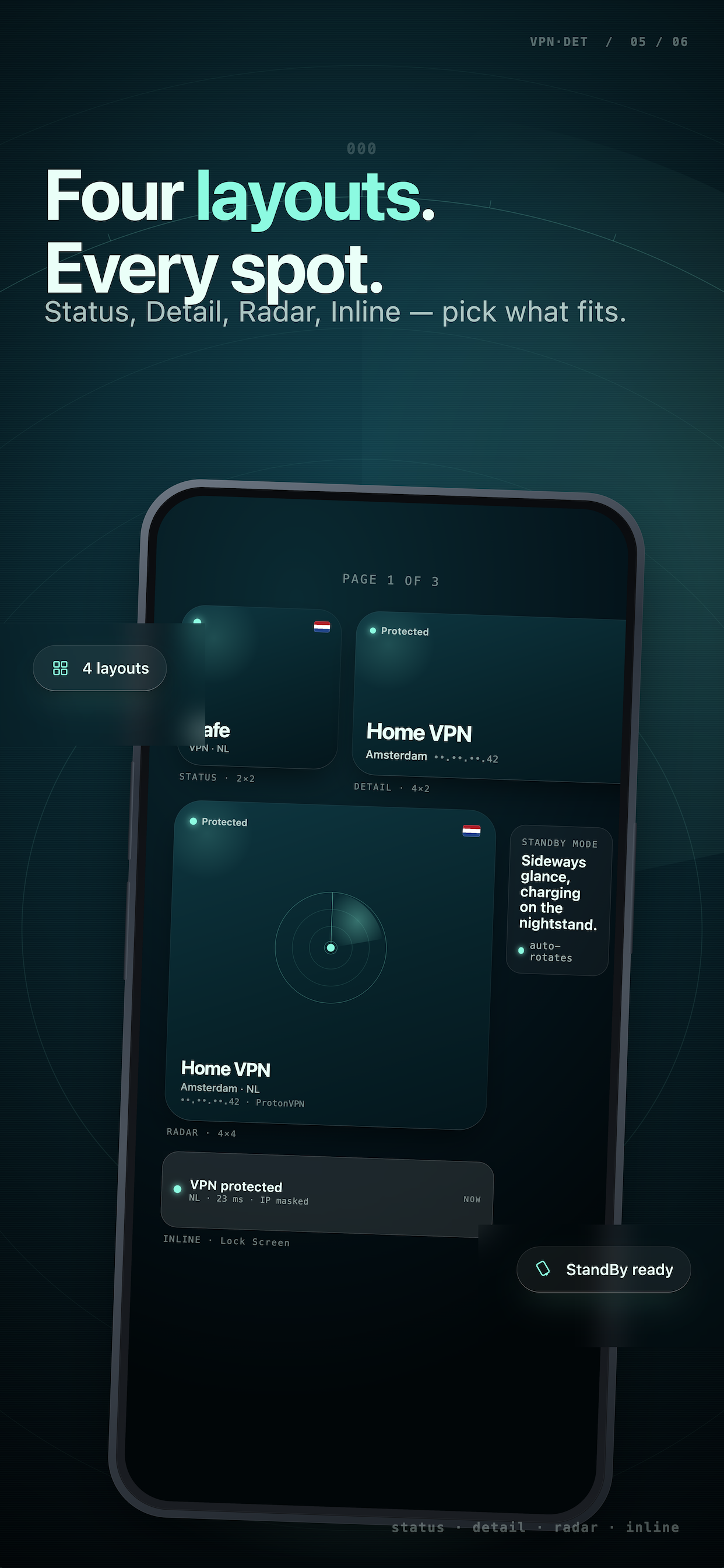 VPN Detector: Privacy Widget