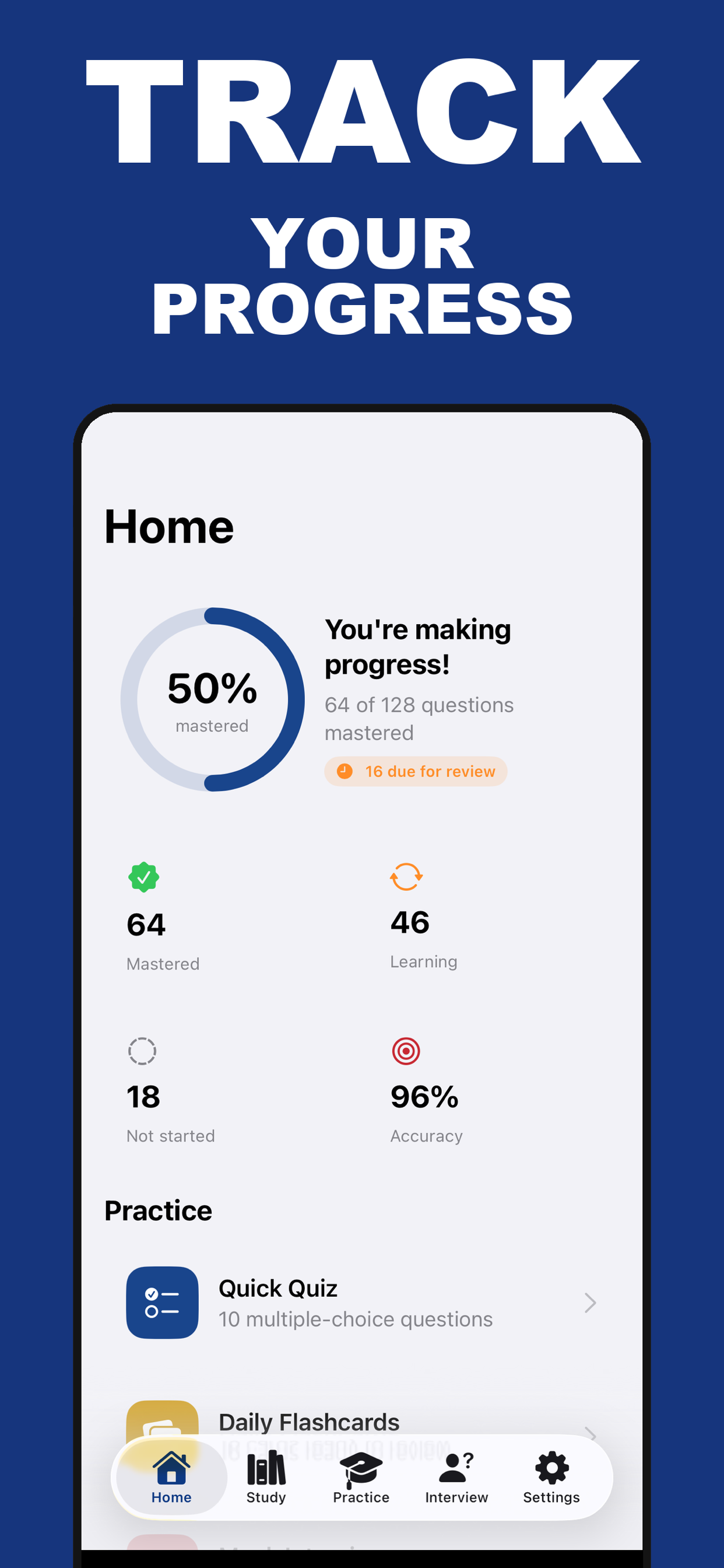 US Citizenship Test: prep screenshot 3