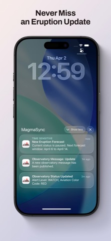 MagmaSync - 夏威夷火山追踪器 screenshot