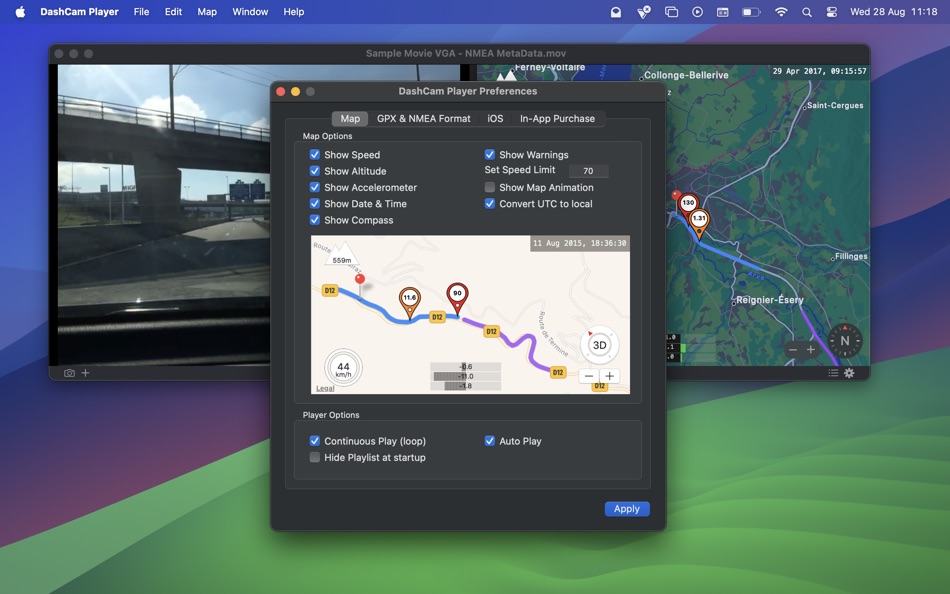 #3. DashCam-Player (macOS) 由: Jan Nutbroek