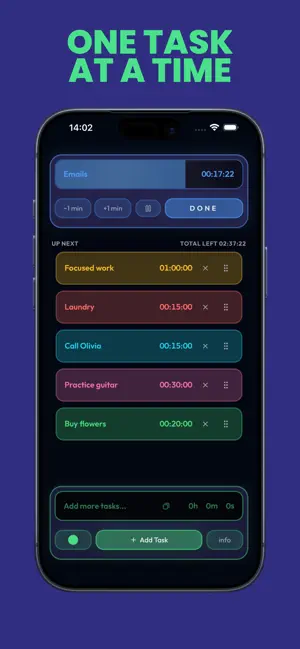 CLEPSYDRA: Sequential Timer screenshot 1