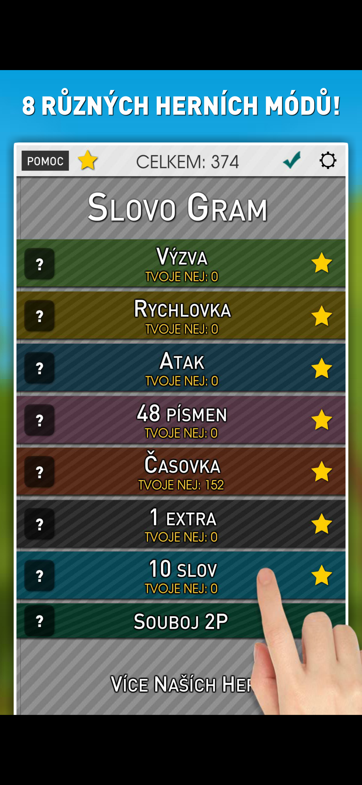 Slovo Gram - Česká Slovní Hra screenshot 4