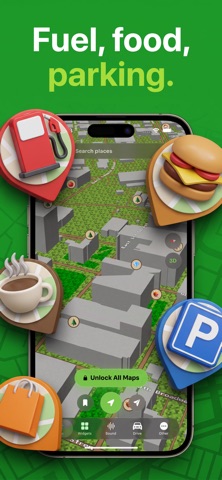 Game Maps for CarPlay iPhone screenshot