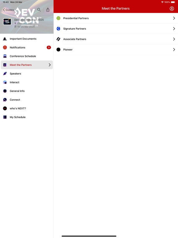 My TMCF iPad screenshot 3 - Business app