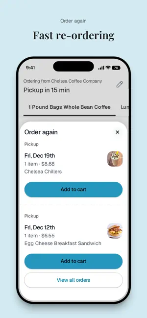 Chelsea Coffee Company screenshot 4